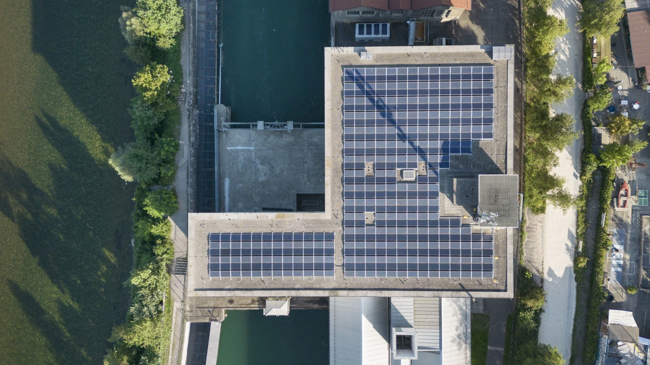 Solar-Anlage in Zürich, © Keystone-SDA Solar-Anlage in Zürich, © Keystone-SDA