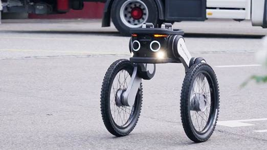 Neue Sicherheitsroboter auf dem Petersplatz, © Kanton Basel-Stadt