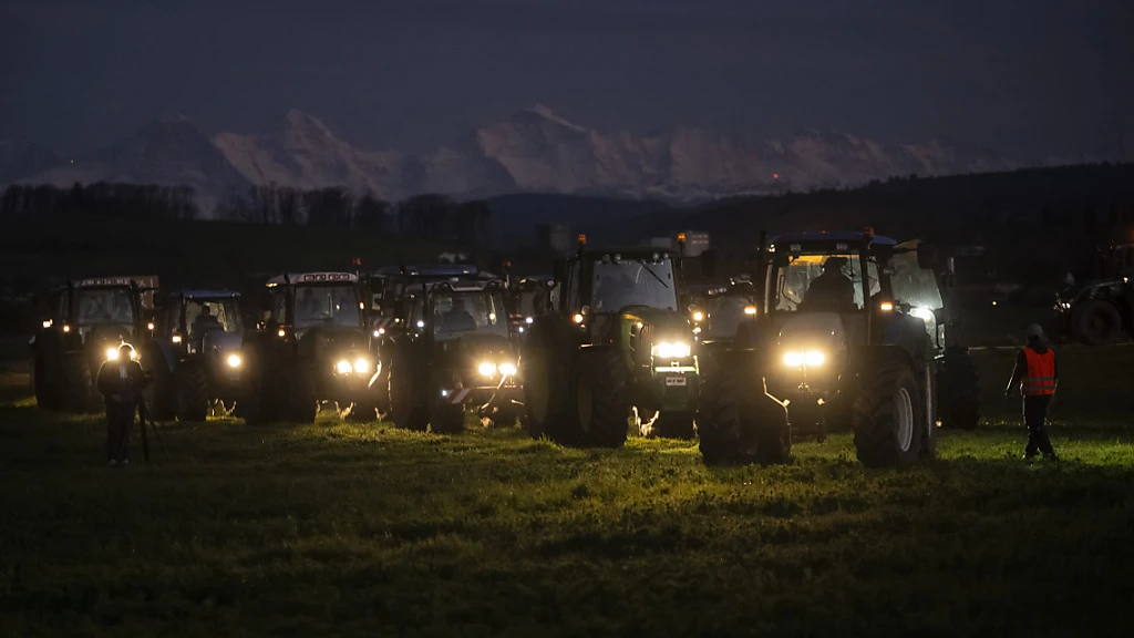 Bauernproteste in der Schweiz, © Keystone-SDA Bauernproteste in der Schweiz, © Keystone-SDA