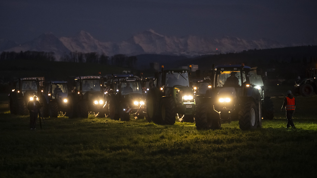 Bauernproteste in der Schweiz, © Keystone-SDA