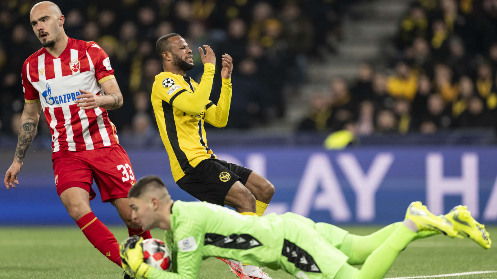 YB mit achter Niederlage, © KEYSTONE ALESSANDRO DELLA VALLE