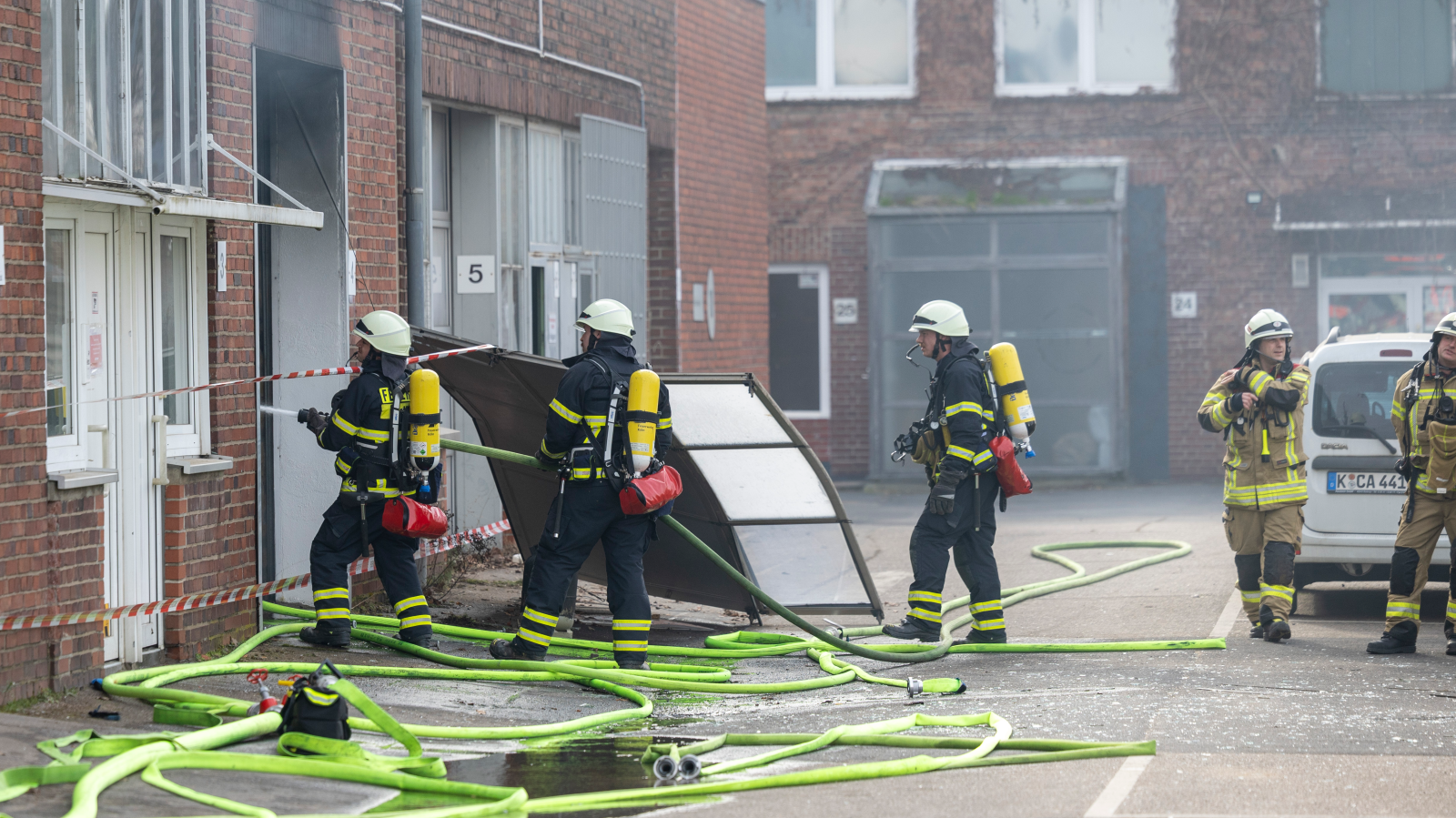 Depoda Patlama 1 Kişi Ağır Yaralandı!, © dpa