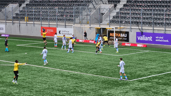 Der FC Schaffhausen gewinnt gegen die U21 des FC Luzern, © Radio Munot