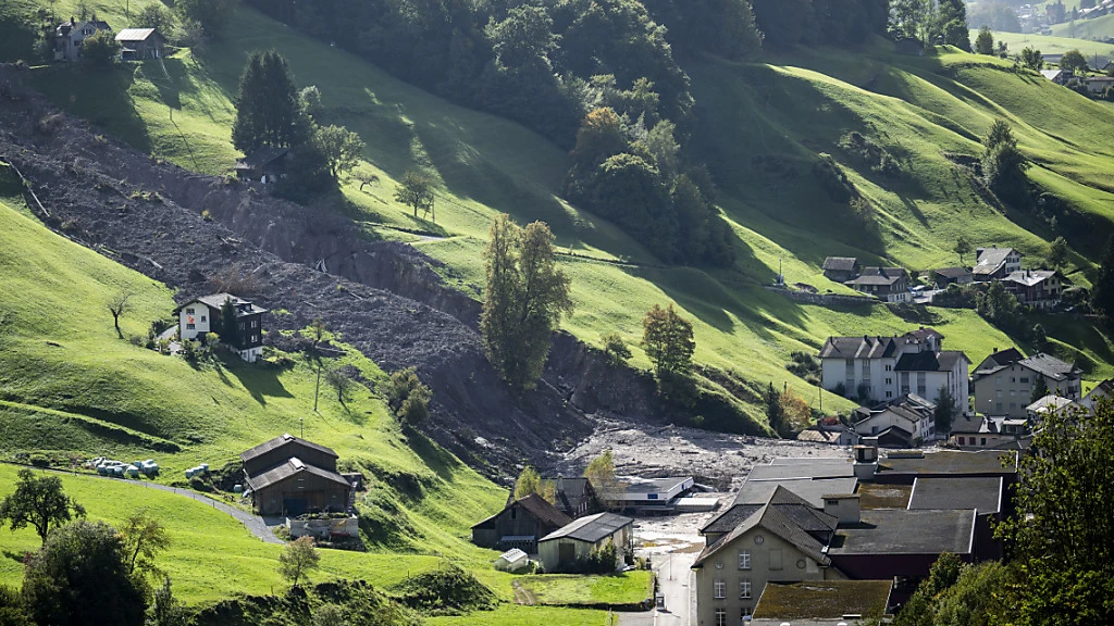 Keine Rückkehr in die Häuser in Schwanden GL, © Archivbild Keine Rückkehr in die Häuser in Schwanden GL, © Archivbild