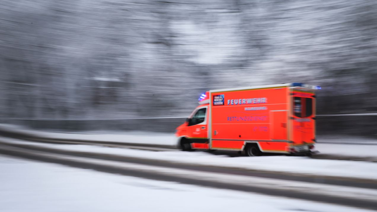 Hessen’de buzlanma can aldı!, © Christian Charisius/dpa