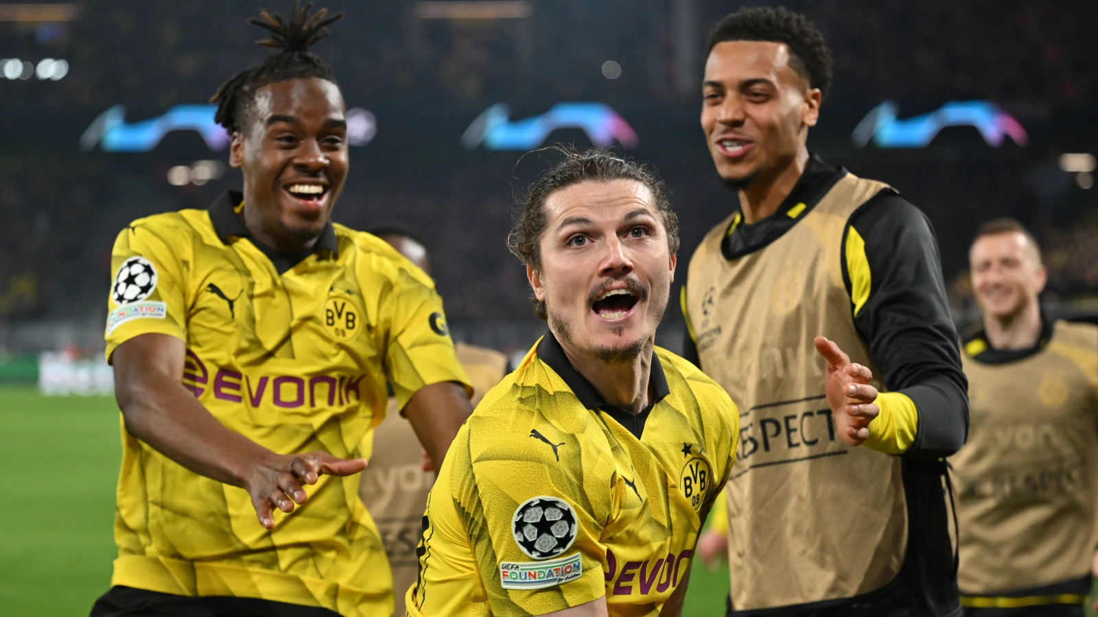 PSG und Dortmund stehen im Halbfinal, © Keystone / DPA / Bernd Thissen PSG und Dortmund stehen im Halbfinal, © Keystone / DPA / Bernd Thissen