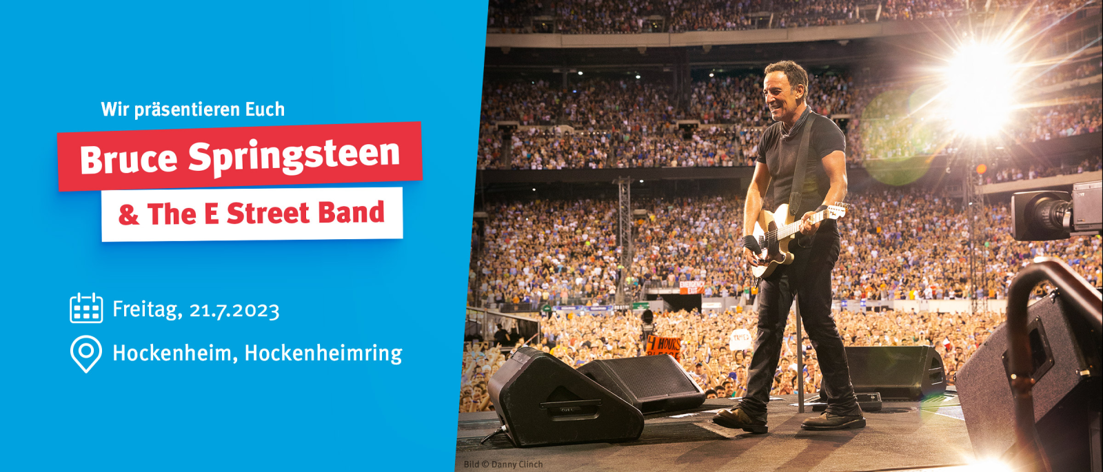 Bruce Springsteen auf dem Hockenheimring