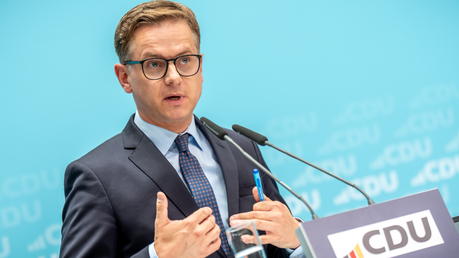 CDU Mainz Toplantısı Hava Koşulları Nedeniyle İptal Edildi 🌨️, © dpa