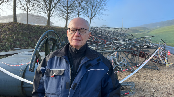 Peter Hammer nimmt Abschied vom Skilift Langenbruck, © Radio Basilisk