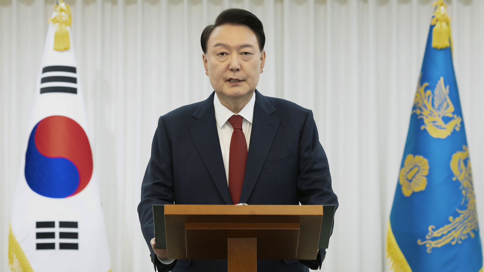 Amtsenthebung des Präsidenten Südkoreas, © South Korean Presidential Office / Yonhap / AP / Archivbild