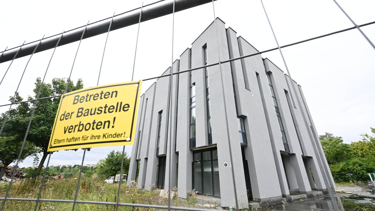 Leinfelden-Echterdingen’de Cami Inşaatına Nokta, © Bernd Weißbrod/dpa