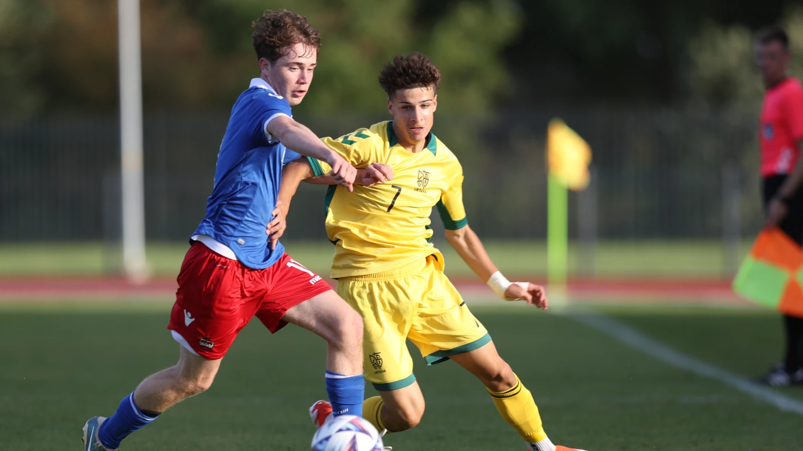 U17 unterliegt Litauen 0:9, © LFV/DeFodi/sauliuscs U17 unterliegt Litauen 0:9, © LFV/DeFodi/sauliuscs