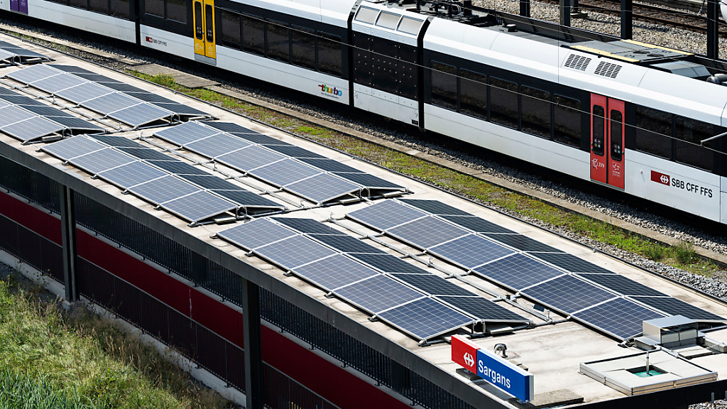 Bahnstrecke zwischen Buchs und Sargans SG Mitte März gesperrt, © Keystone / SDA / Symbolbild
