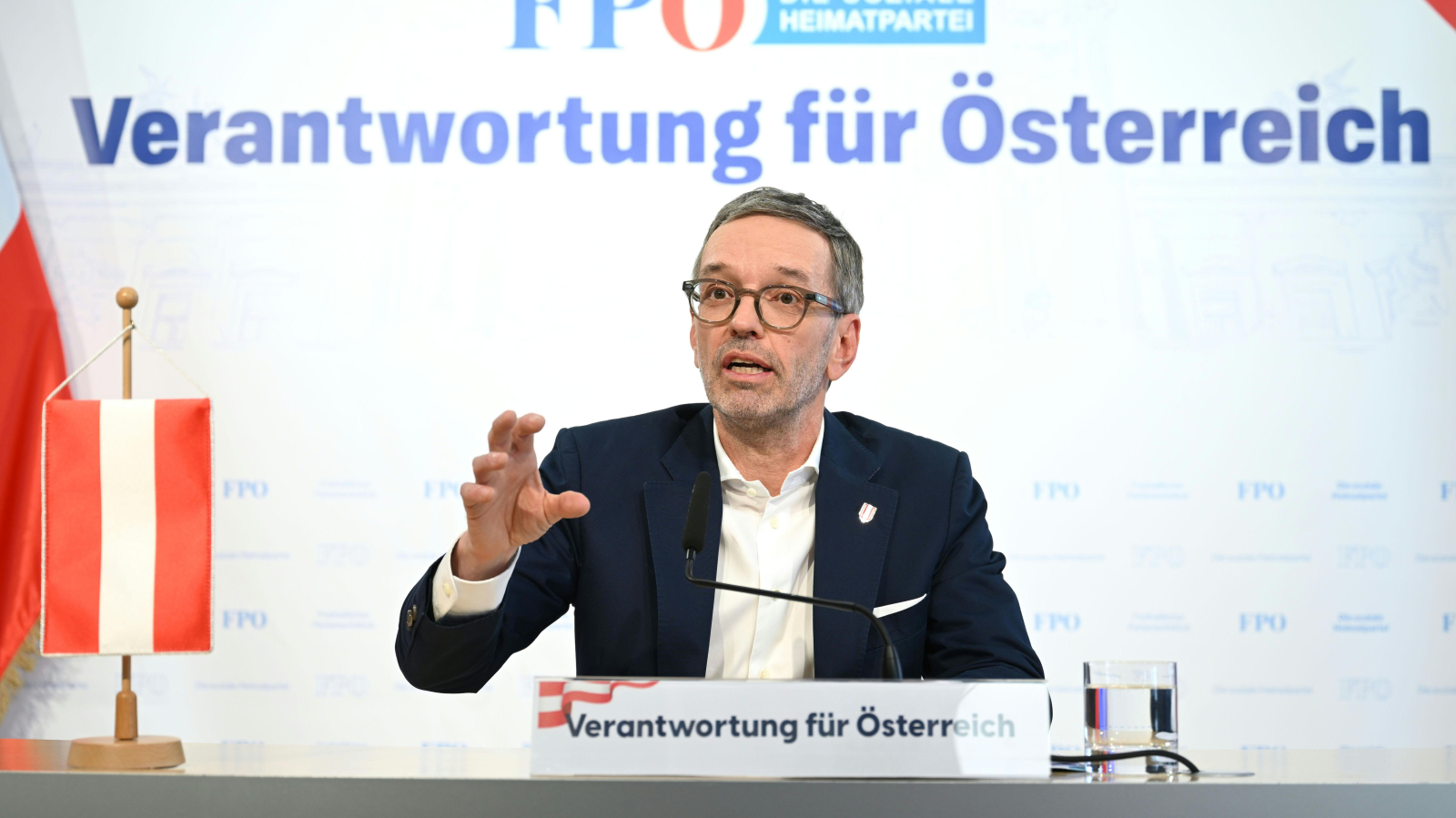 FPÖ-Chef plädiert für Regierungsverhandlungen mit Konservativen, © Keystone/SDA