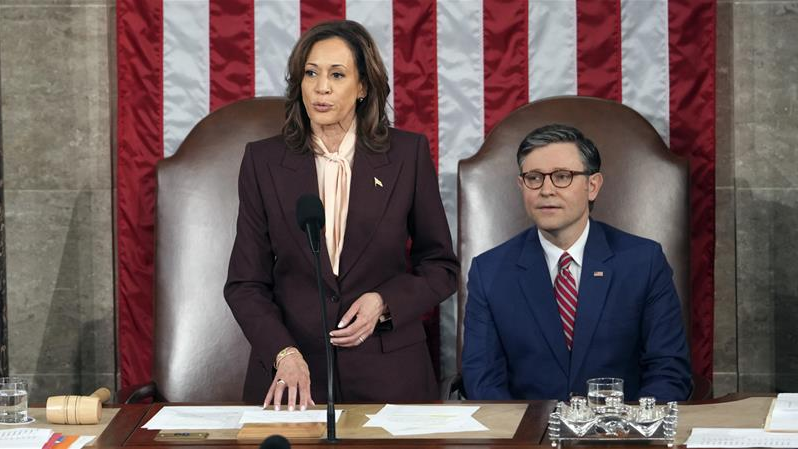 US-Kongress bestätigt Trumps Wahlsieg, © Keystone Matt Rourke