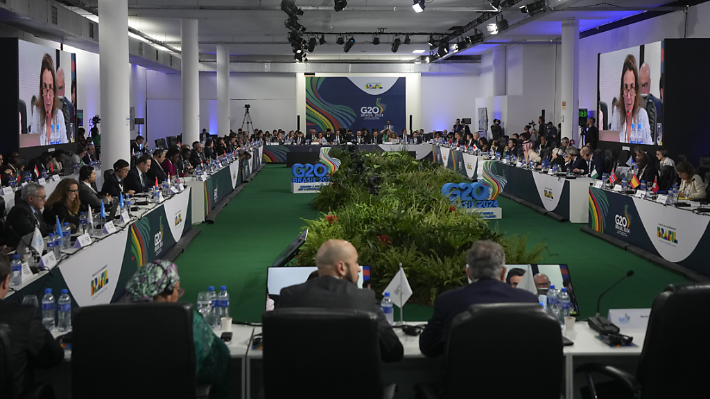 Treffen der G20-Finanzminister endet ohne Abschlusserklärung, © Keytone-SDA