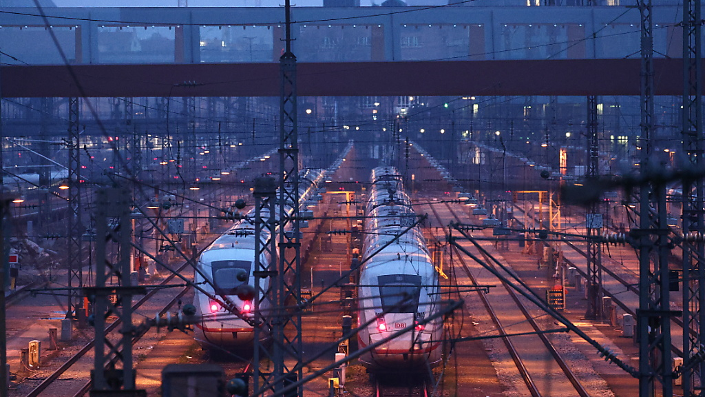 Erneuter Streik bei der Deutschen Bahn und bei Lufthansa, © Keystone-SDA