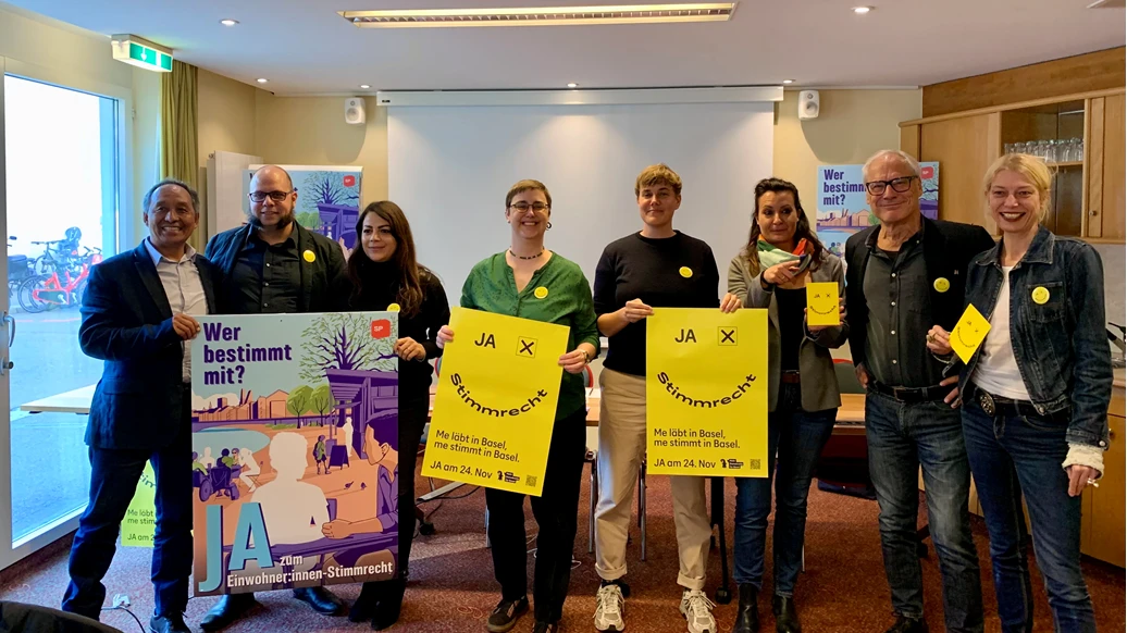 Stimm- und Wahlrecht für Ausländerinnen und Ausländer kommt an die Urne Stimm- und Wahlrecht für Ausländerinnen und Ausländer kommt an die Urne