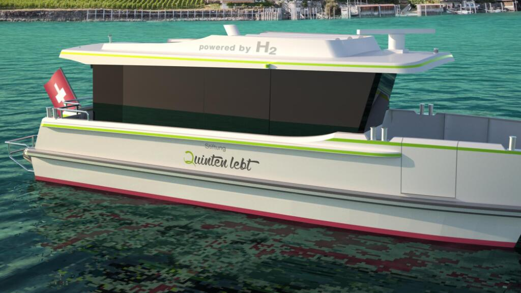 Mit Wasserstoff über den Walensee, © Keystone/SDA