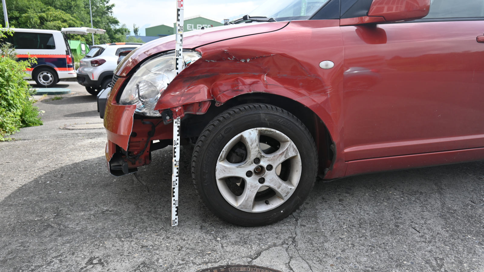 Verkehrsunfälle verursachen Blechschäden, © Landespolizei Liechtenstein