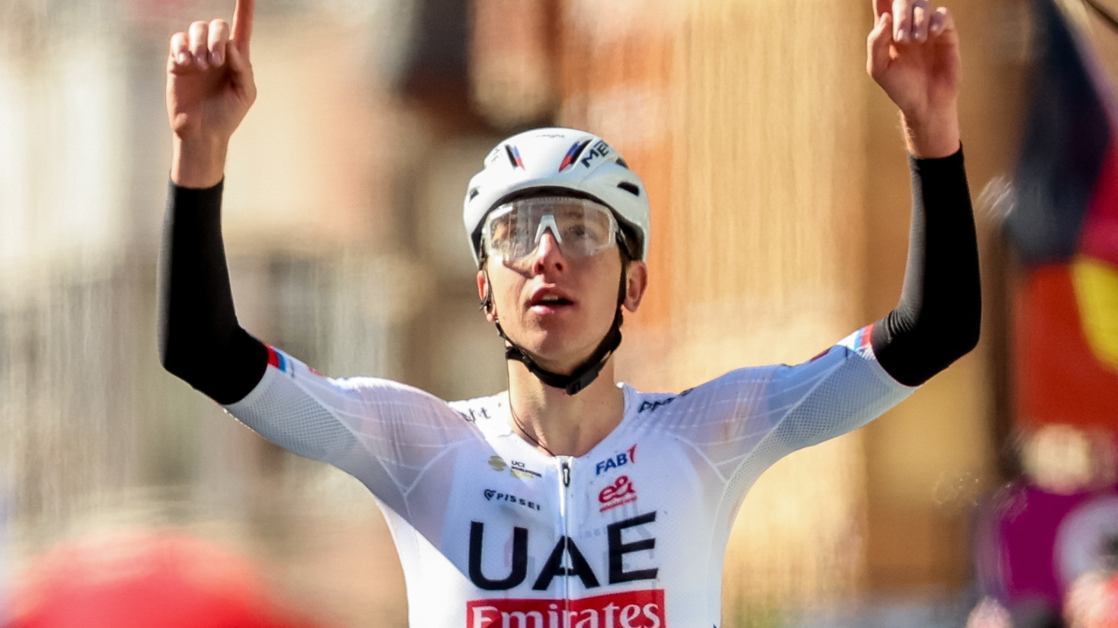 Sieg und Gesamtführung für Tadej Pogacar, © Keystone