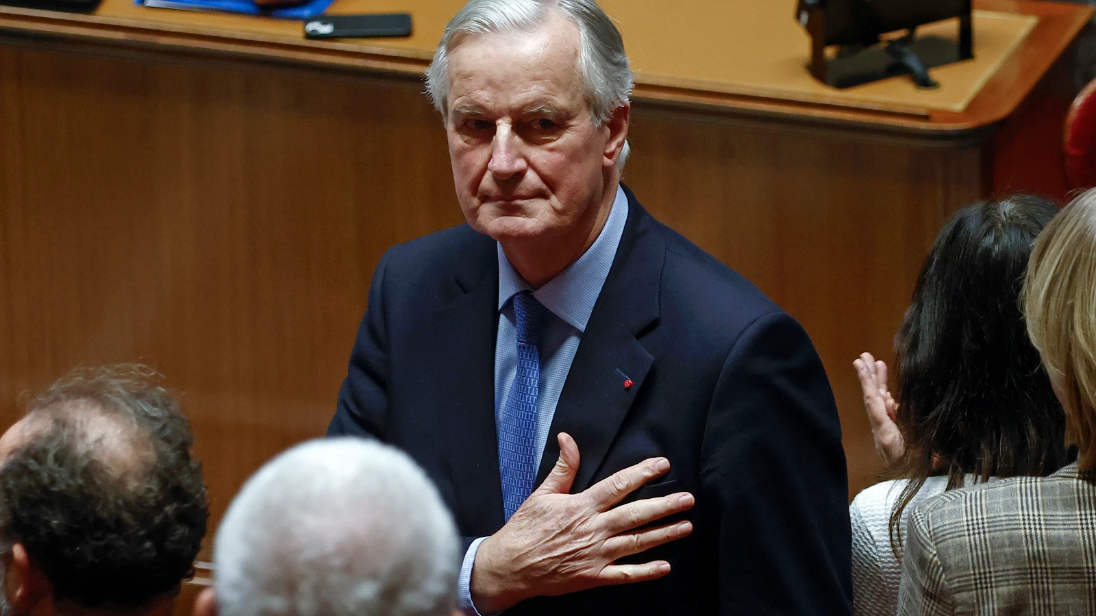 Frankreichs Premier reicht Rücktritt ein, © Keystone / EPA / Yoan Valat Frankreichs Premier reicht Rücktritt ein, © Keystone / EPA / Yoan Valat
