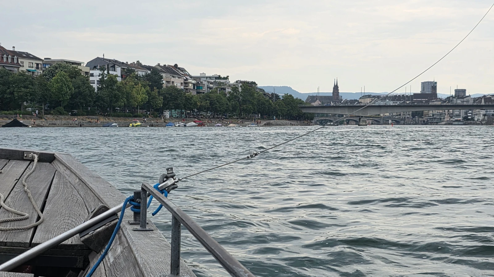 Gute Stimmung im und am Rhy Gute Stimmung im und am Rhy