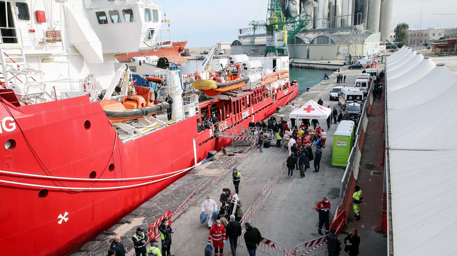 Italien hat Migrationsziele 2023 nicht erreicht, © Keystone / EPA ANSA / Donato Fasano