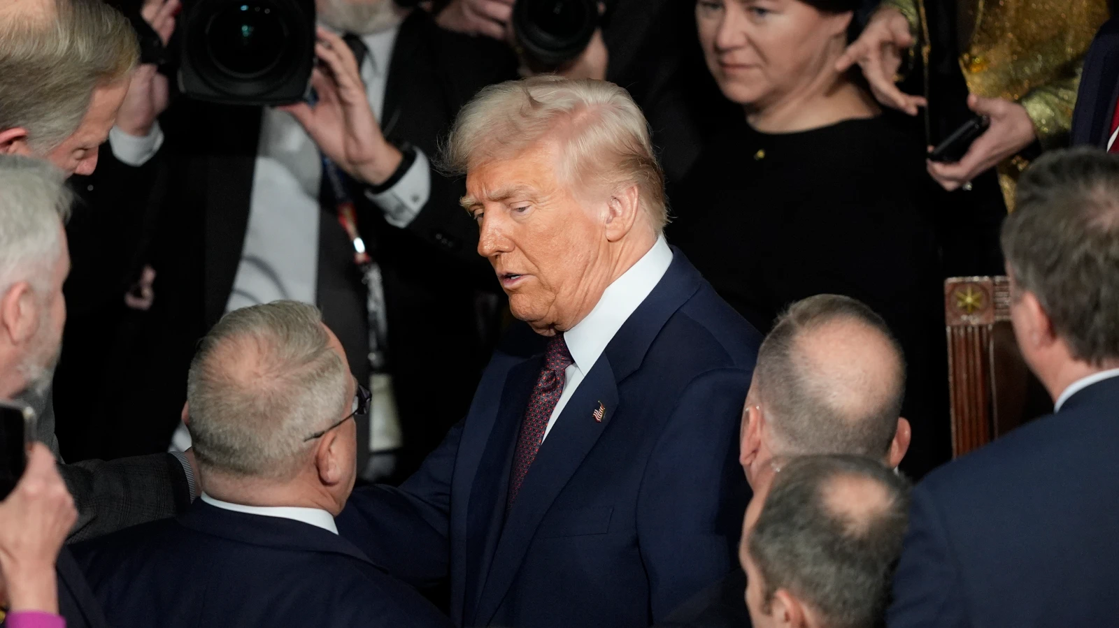 Trump über Grönland: Werden die Insel so oder so bekommen, © Keystone/SDA Trump über Grönland: Werden die Insel so oder so bekommen, © Keystone/SDA