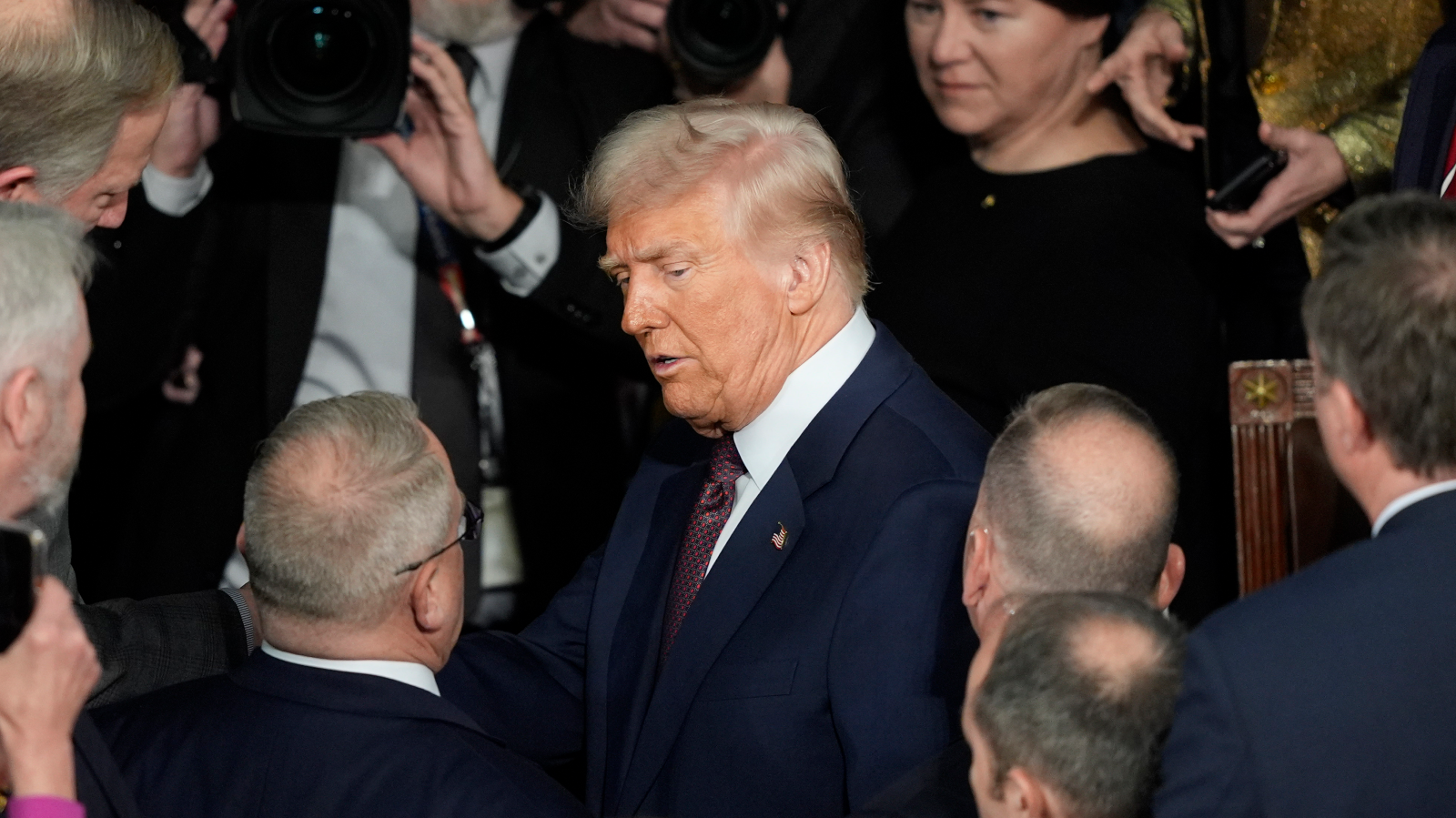 Trump über Grönland: Werden die Insel so oder so bekommen, © Keystone/SDA