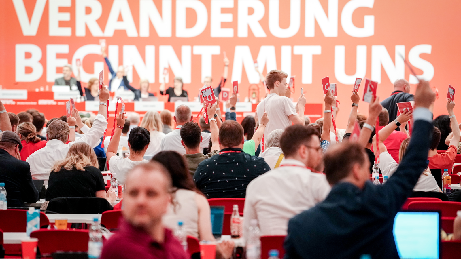 SPD kriz zirvesinde çıkış yolu arıyor, © Kay Nietfeld/dpa