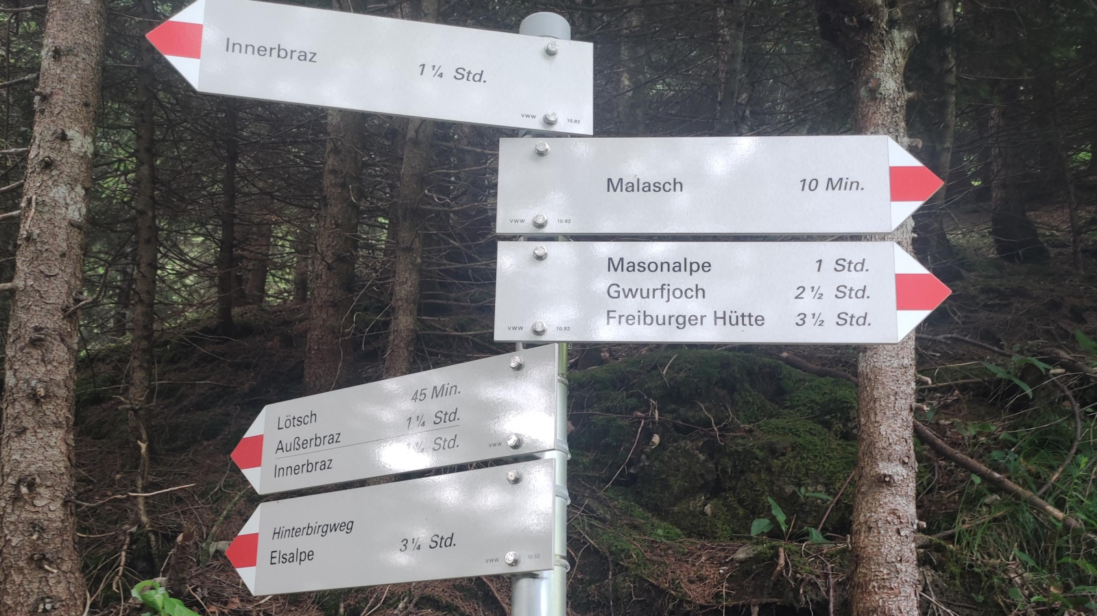 Vorarlbergs Wanderwege in sehr hoher Qualität, © Land Vorarlberg/Abteilung Raumplanung