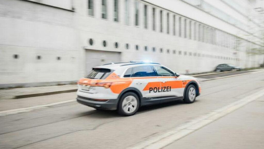 Frau mit Küchenbeil in St. Gallen unterwegs, © Stadtpolizei St. Gallen