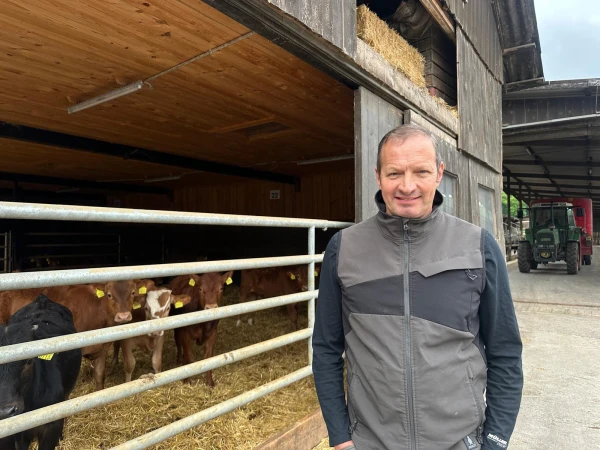 © Christian Müller, Präsident des Schaffhauser Bauernverbandes. Bild: Radio Munot. © Christian Müller, Präsident des Schaffhauser Bauernverbandes. Bild: Radio Munot.