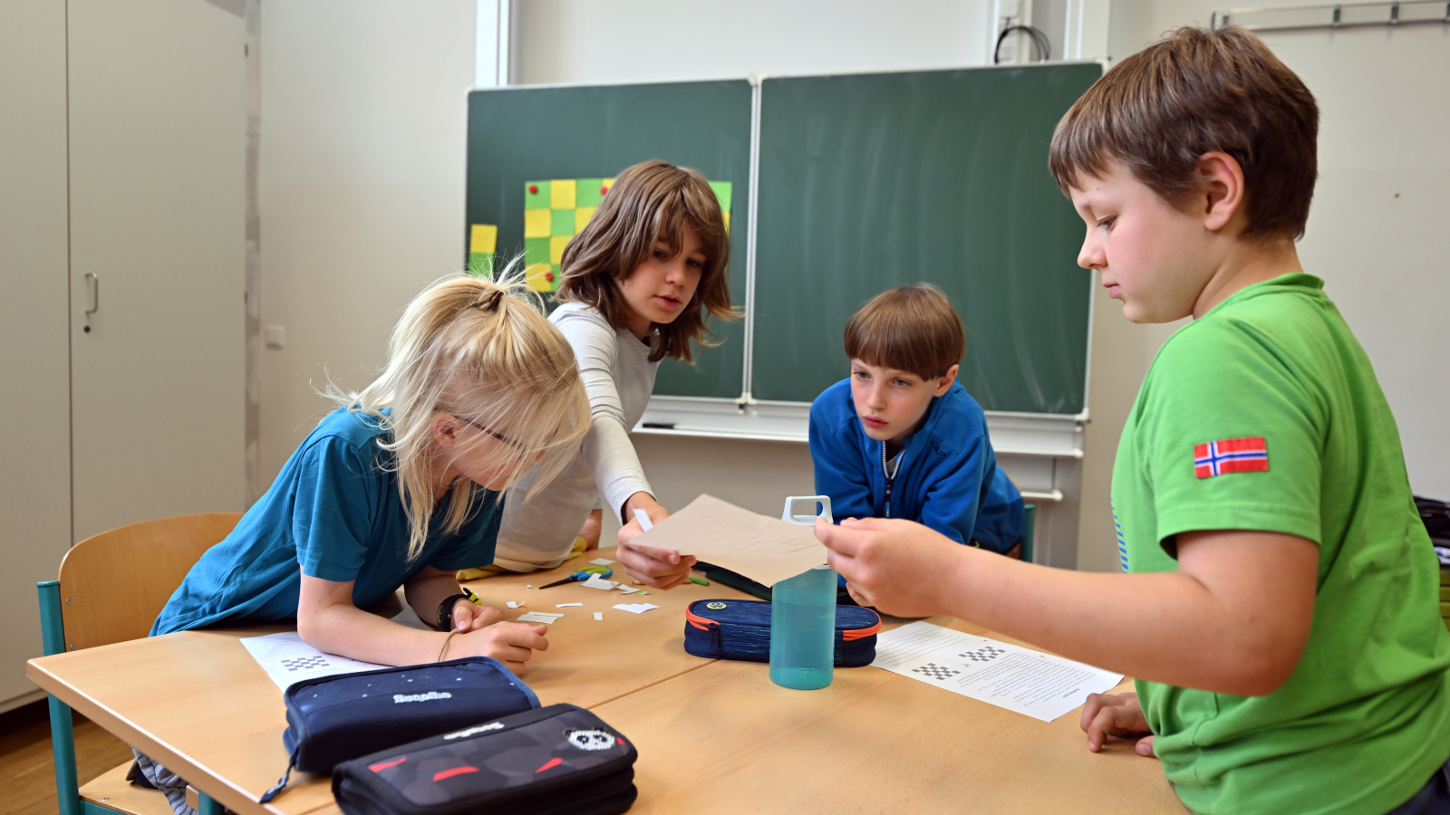 Schulbeginn in Liechtenstein, © Keystone / DPA / Martin Schutt