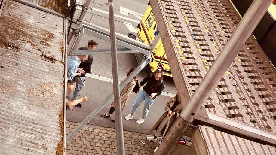 Unfall Polizeinews Rapperswil-Jona , © Kapo SG