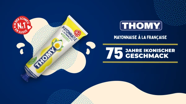 In einem perfekten Burger darf die Sauce nicht fehlen: THOMY Mayonnaise wird 75 Jahre alt, © THOMY In einem perfekten Burger darf die Sauce nicht fehlen: THOMY Mayonnaise wird 75 Jahre alt, © THOMY