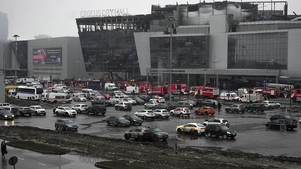 Nationaler Trauertag nach Terroranschlag in Russland, © Alexander Zemlianichenko/AP/dpa Nationaler Trauertag nach Terroranschlag in Russland, © Alexander Zemlianichenko/AP/dpa
