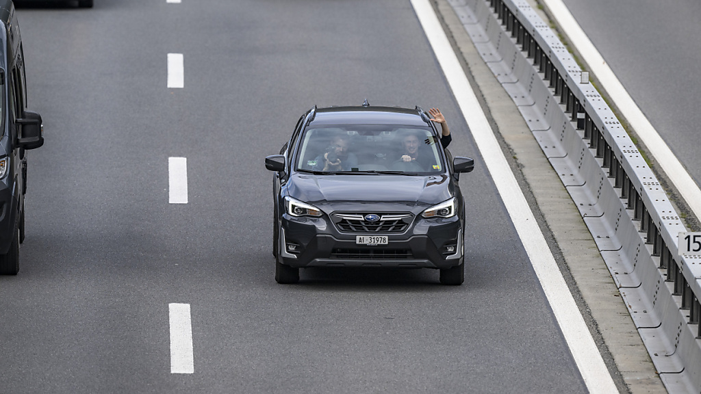 Kritik des St. Galler Datenschutzes an der Fahrzeugfahndung, © Keystone/SDA