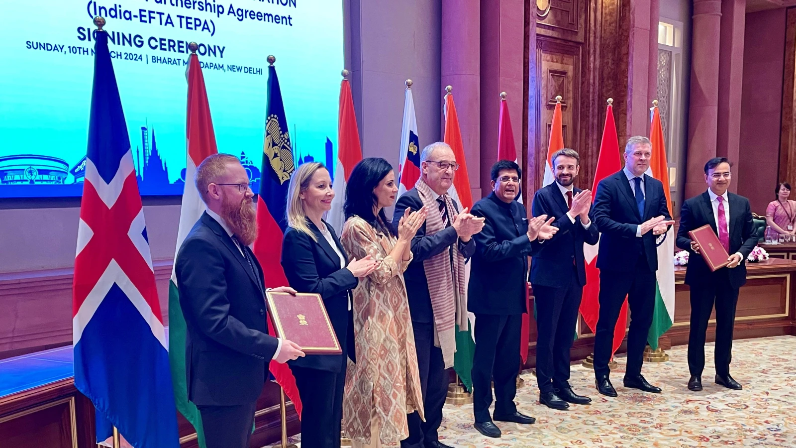 EFTA-Freihandelsabkommen mit Indien unterzeichnet, © IKR EFTA-Freihandelsabkommen mit Indien unterzeichnet, © IKR