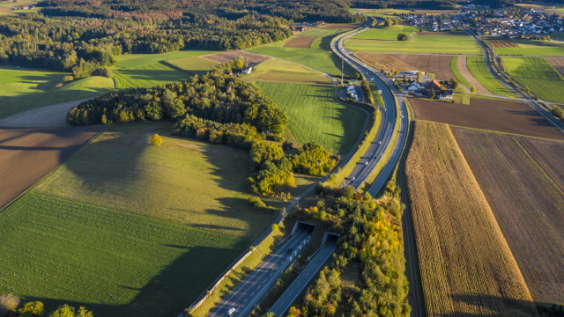 Ausbauarbeiten auf der Weinland-Autobahn schreiten voran, © Bundesamt für Strassen (Astra)