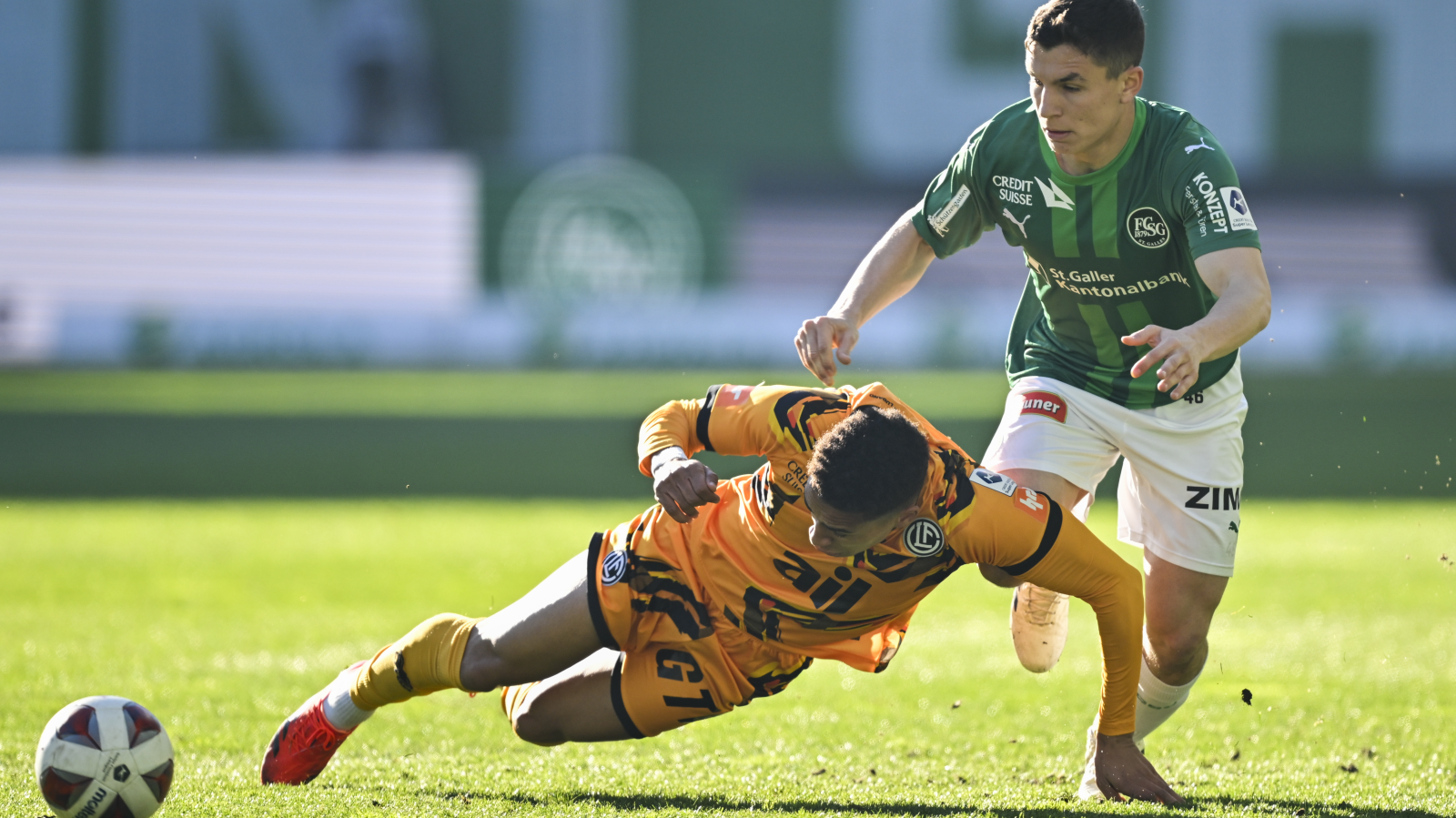 Die St. Galler Siegesserie geht zu Ende, © Bild: Keystone