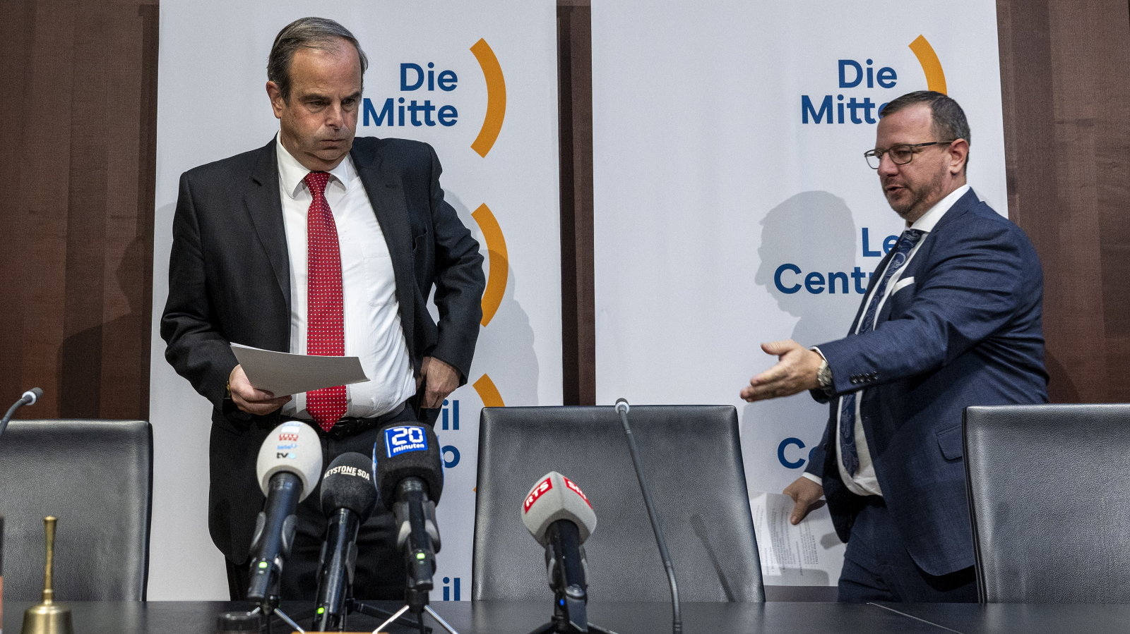 Mitte-Partei setzt Findungskommission ein, © KEYSTONE/Peter Schneider