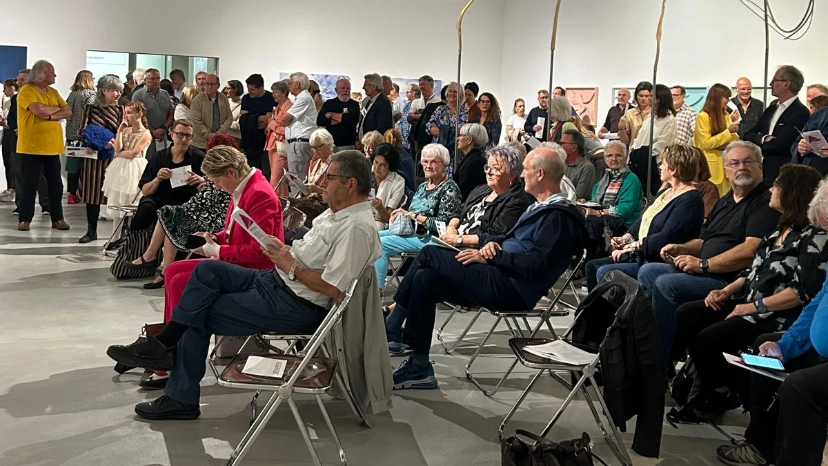 Die Triennale 2024 ist eröffnet, © Radio Liechtenstein Die Triennale 2024 ist eröffnet, © Radio Liechtenstein