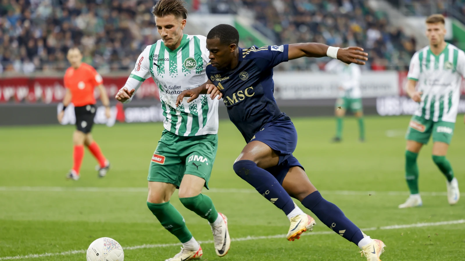 St. Gallen rettet einen Punkt, © KEYSTONE/CHRISTIAN MERZ St. Gallen rettet einen Punkt, © KEYSTONE/CHRISTIAN MERZ