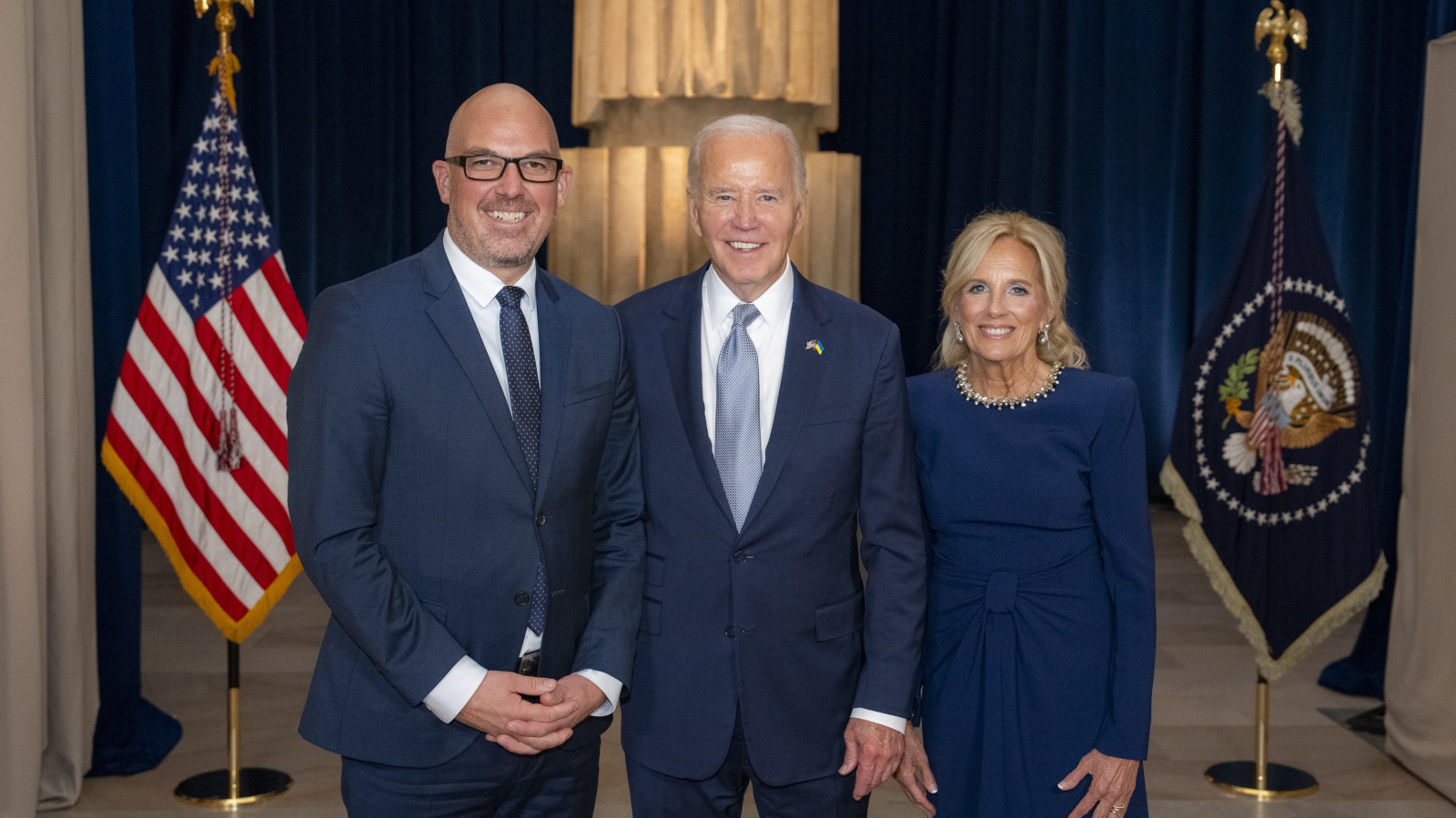 Daniel Risch trifft Joe Biden in New York, © ikr