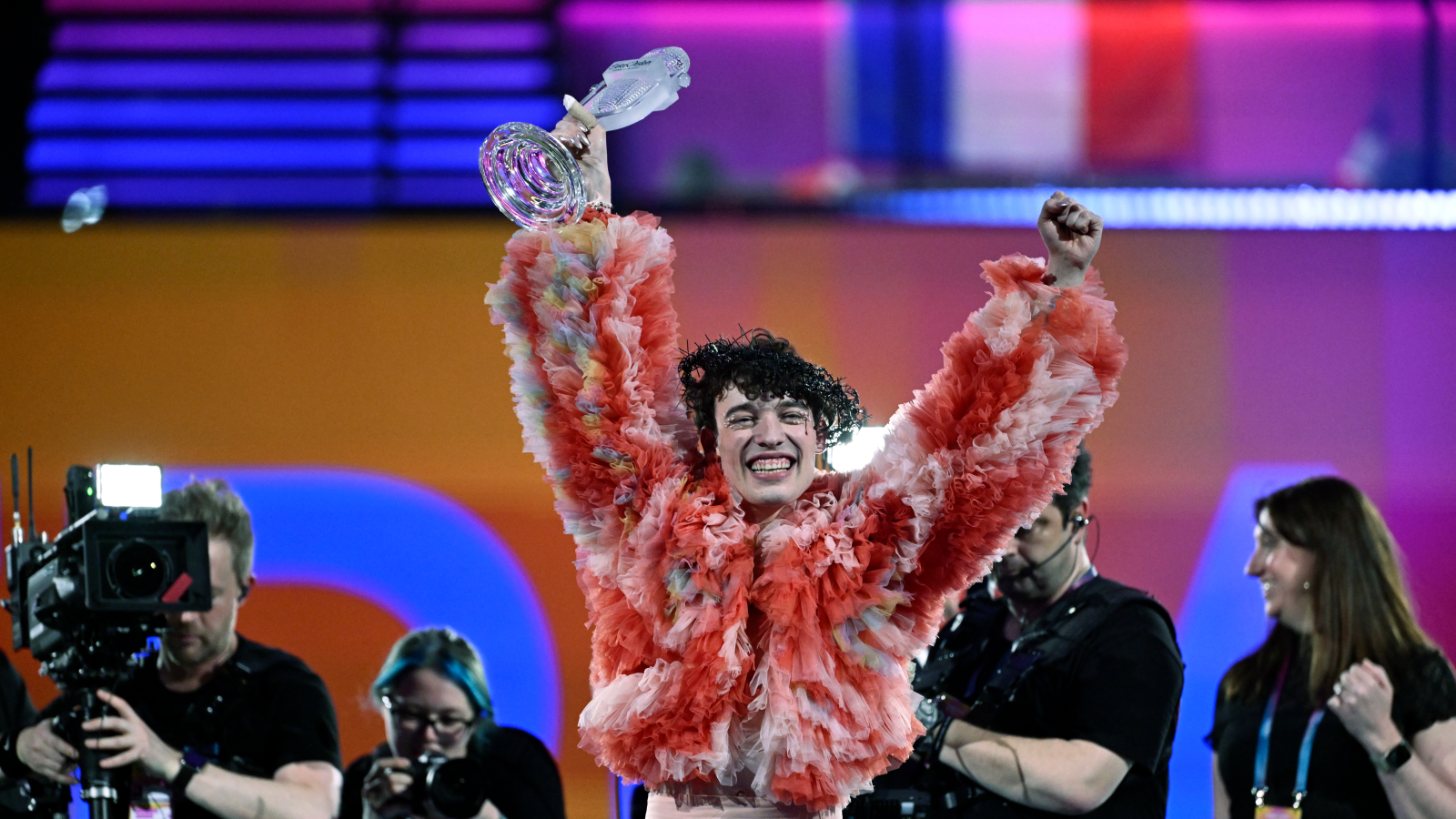 Nemo gewinnt den Eurovision Song Contest, © Keystone/SDA