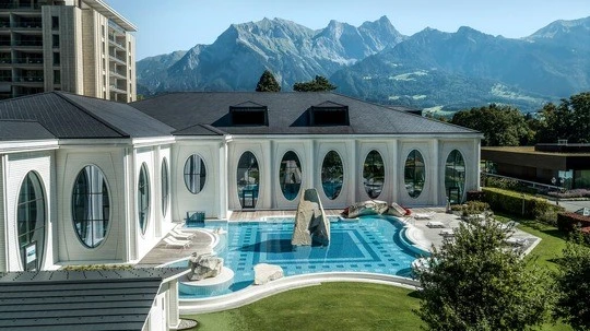 Wiedereröffnung der Tamina Therme ab Oktober, © Grand Resort Bad Ragaz Wiedereröffnung der Tamina Therme ab Oktober, © Grand Resort Bad Ragaz