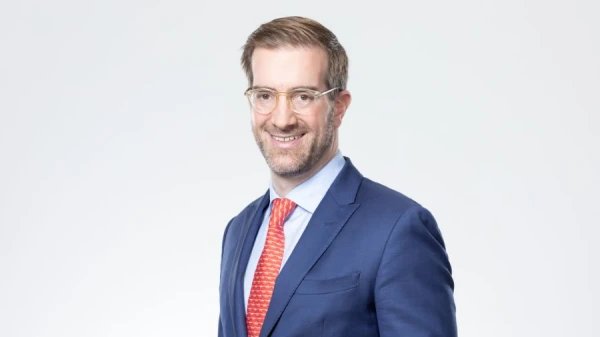 Der Regierungspräsident freut sich auf die ESC-Zeit, © Kanton BS Der Regierungspräsident freut sich auf die ESC-Zeit, © Kanton BS