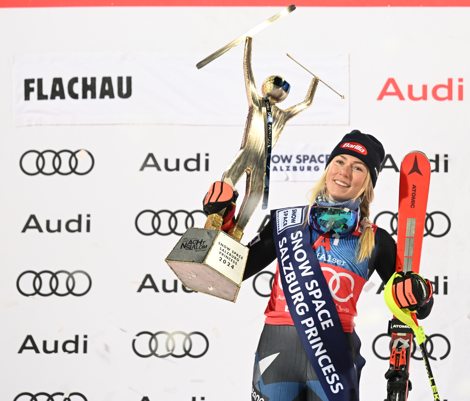 Shiffrin siegt - Lingg verpasst zweiten Durchgang, © APA/BARBARA GINDL